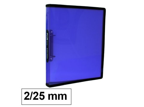 Carpeta Plus Office A4 PP 2 Anillas 25 mm Morado