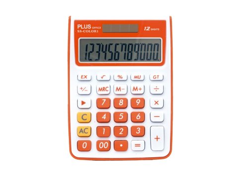 Calculadora Plus Office SS Color 1 Naranja