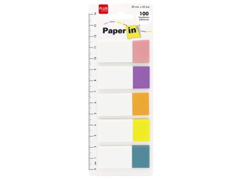 Banderitas Paper In Index Plus Office 5 Colores