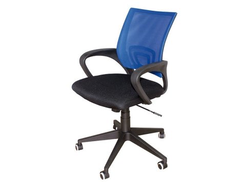 Silla Oficina Plus Office Mesh Basic Azul