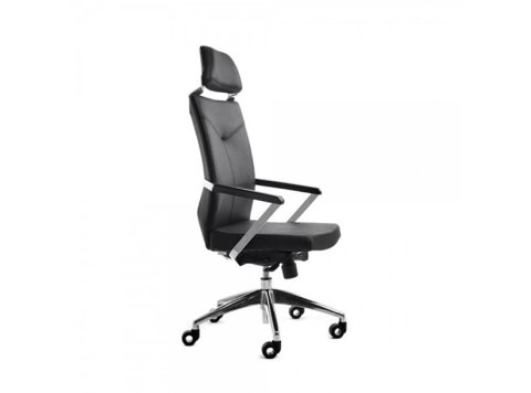 Silla Dirección Rocada 998V15 Símil Piel Color Negro