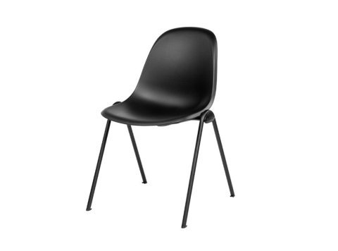 Silla Rocada Monoblock 909 Negro 2 ud.