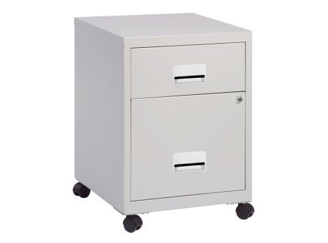 Cajonera Ruedas Pierre Henry Combi 1 Cajón + 1 Carpetero Gris