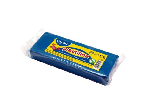 Plastilina Campus College 200g Azul Oscuro