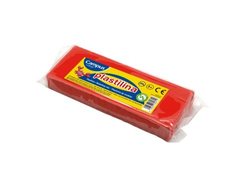 Plastilina Campus College 200g Rojo