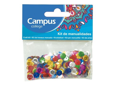 Set Manualidades Campus College Lentejuelas