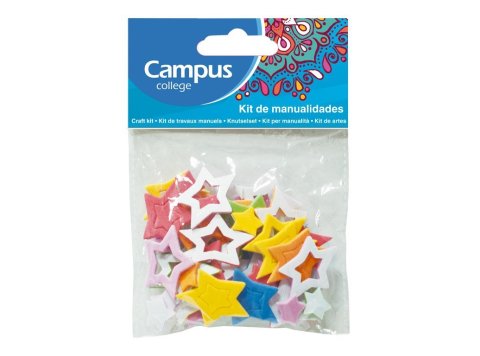 Set Manualidades Campus College Estrellas Goma Eva
