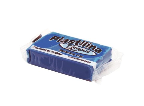Plastilina Campus College 60g Azul Oscuro