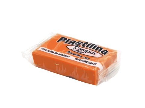Plastilina Campus College 60g Naranja