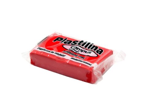 Plastilina Campus College 60g Rojo