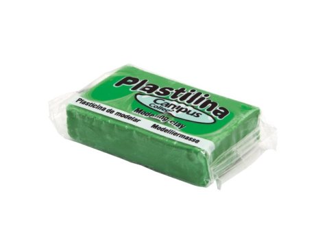 Plastilina Campus College 60g Verde Claro