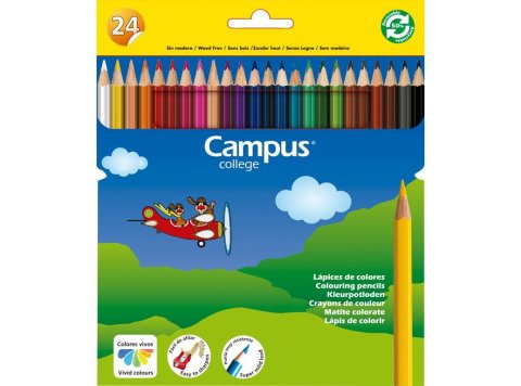 Lápices de Colores Campus College 24 Colores