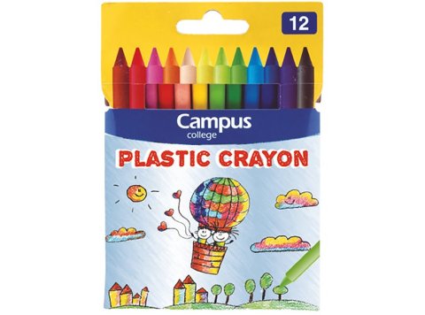 Ceras Plásticas Campus College 12 Colores