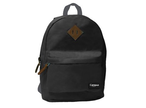 Mochila Casual Campus College Negra
