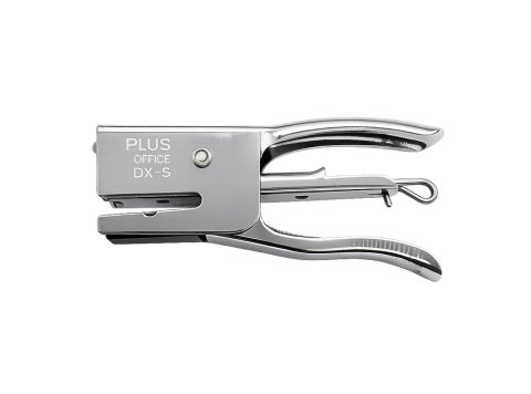 Grapadora de Tenaza Plus Office DX-5 Plata Cromada