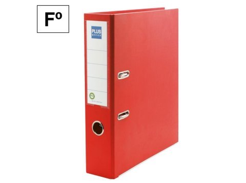 Archivador Rado Plus Office Folio Lomo 75 mm Rojo