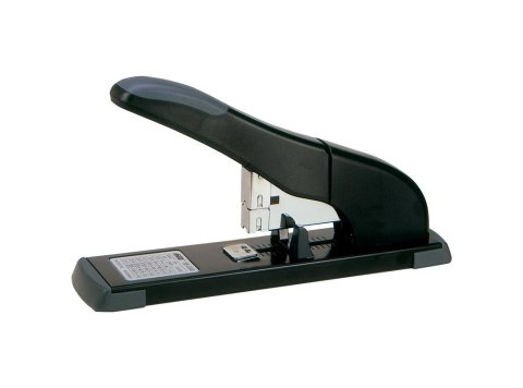 Grapadora Profesional Gruesos Plus Office HS-2000 Negro