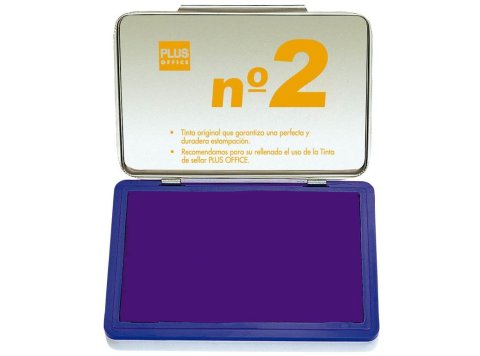 Tampón Manual Sellar Plus Office Nº2 80 x 125 mm Violeta
