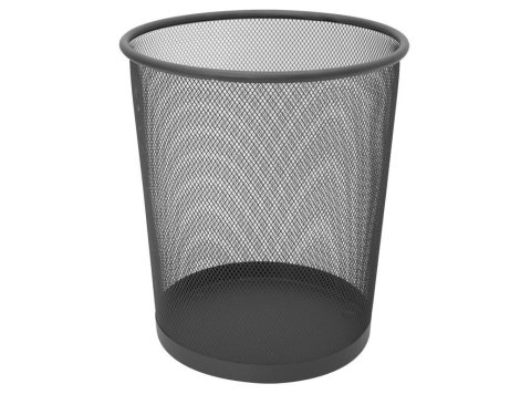 Papelera Rejilla Plus Office 158 20L Grafito