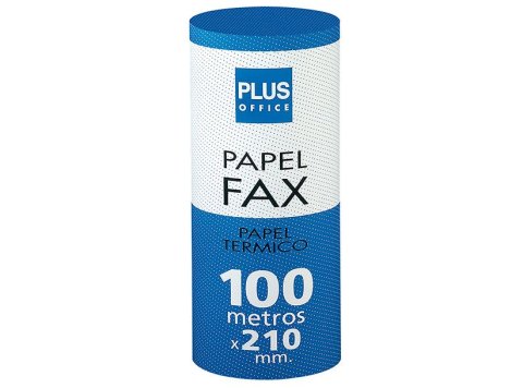 Rollo Papel Térmico para Fax 210 mm x 100 m