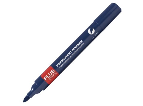 Rotulador Permanente Plus Office Plus Marker 3 Azul