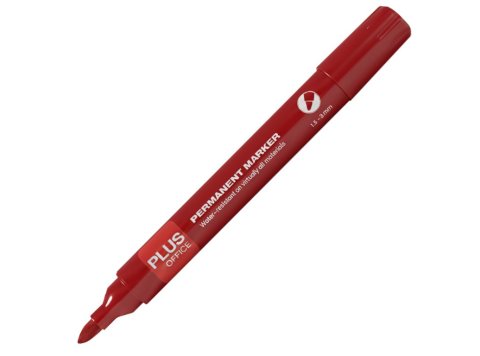 Rotulador Permanente Plus Office Plus Marker 3 Rojo