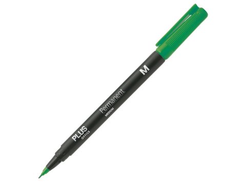Rotulador Permanente Plus Office Permanent Medio 1 mm Verde