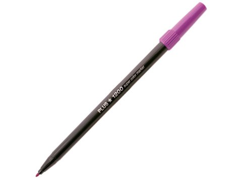 Rotulador Punta Fibra Plus Office Plus 1200 Violeta Claro