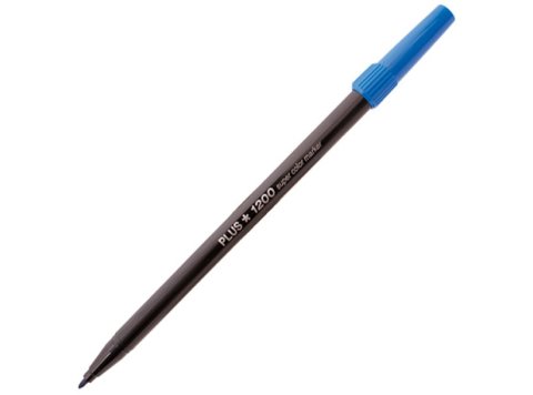 Rotulador Punta Fibra Plus Office Plus 1200 Azul Medio