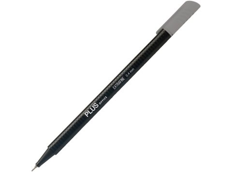 Rotulador Punta Fibra Plus Office 0,4 mm Gris Oscuro