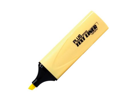 Marcador Fluorescente Plus Office TextLiner 3.2 Amarillo Pastel