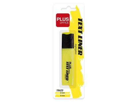 Marcador Fluorescente Plus Office TextLiner 3.2 Amarillo Blíster 1 ud.