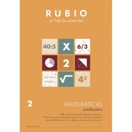 Cuaderno Rubio Matematicas Evolución 2 - 10 unid