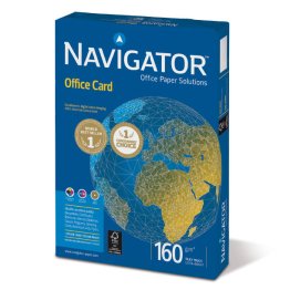 Papel A4 Navigator Office Card 160g 250 Hojas Blanco
