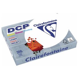 Papel A4 DCP Clairefontaine 350g 125 Hojas Blanco
