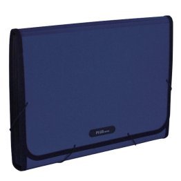 Carpeta Clasificadora Premium Plus Office A4 Azul Metálico