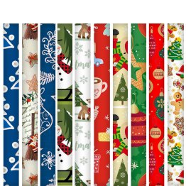Papel de Regalo Expositor 60 Rollos Navidad