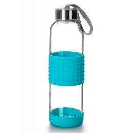Botella de Vidrio 500ml Azul