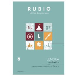 Cuaderno Rubio Lengua Evolución 6