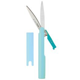 Tijera de Bolsillo Plus 135 mm Azul Claro