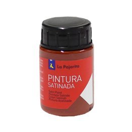 Témpera La Pajarita 35ml. Óxido Rojo