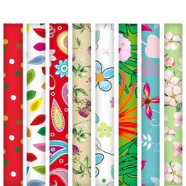 Papel de Regalo Expositor 60 Rollos Surtido 1