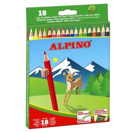 Lápices de Colores Alpino 18 Colores