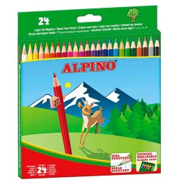 Lápices de Colores Alpino 24 Colores