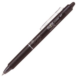 Bolígrafo Tinta Gel Pilot Frixion Clicker Negro