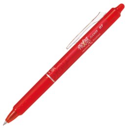 Bolígrafo Tinta Gel Pilot Frixion Clicker Rojo