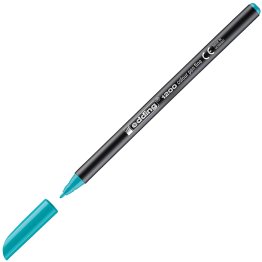 Rotulador Punta Fibra Edding 1200 Azul Turquesa