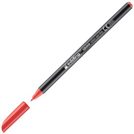 Rotulador Punta Fibra Edding 1200 Rojo