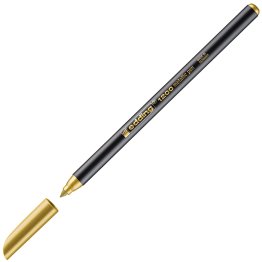 Rotulador Punta Fibra Edding 1200 Oro