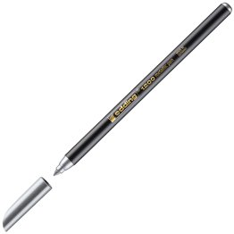 Rotulador Punta Fibra Edding 1200 Plata